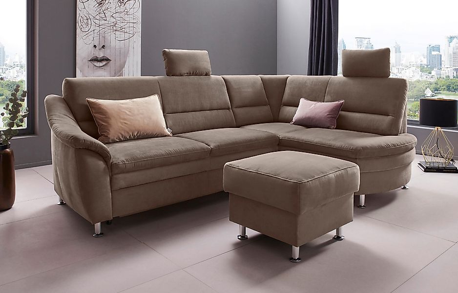 Places of Style Ecksofa Cardoso L-Form, günstig online kaufen