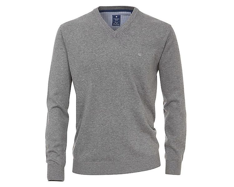Redmond V-Ausschnitt-Pullover REDMOND Casual Herren Pullover Langarm V-Neck günstig online kaufen