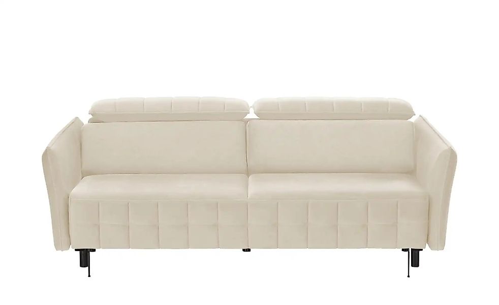 smart Schlafsofa mit verstellbaren Kopfstützen Momoka ¦ beige ¦ Maße (cm): günstig online kaufen