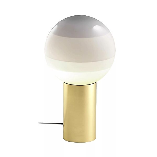 Marset - Dipping Light LED Tischleuchte - perlweiß/H x Ø 22,2x12,5cm/2700K/ günstig online kaufen