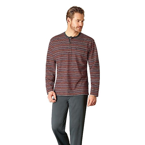 Hajo Pyjama Hajo, Schlafanzug Klima-Komfort 53632 günstig online kaufen