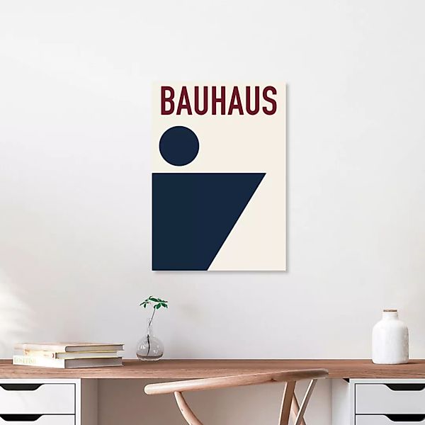 Poster / Leinwandbild - Bauhaus Ausstellung Poster 1923 günstig online kaufen