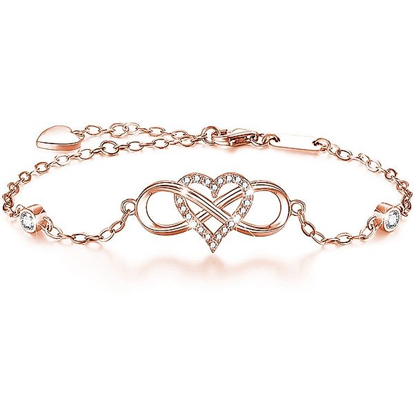KARMA Silberarmband Damen Silber 925 Herz günstig online kaufen