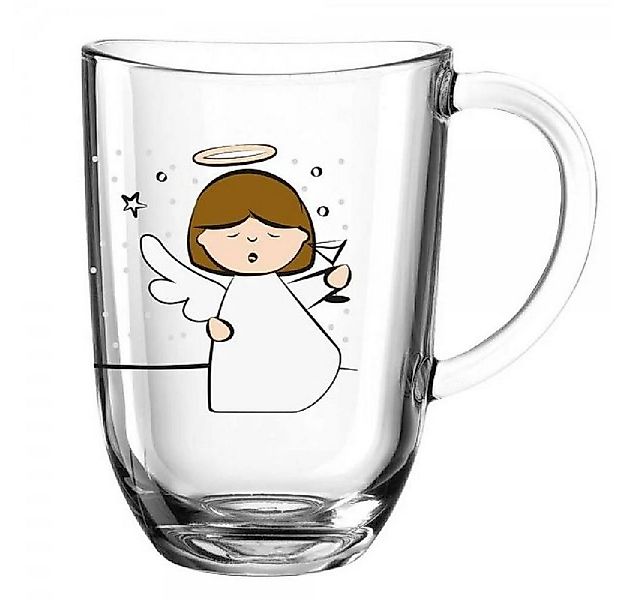 LEONARDO Geschirr Leonardo Tasse hitzebeständiges Glas Engel (380ml) günstig online kaufen