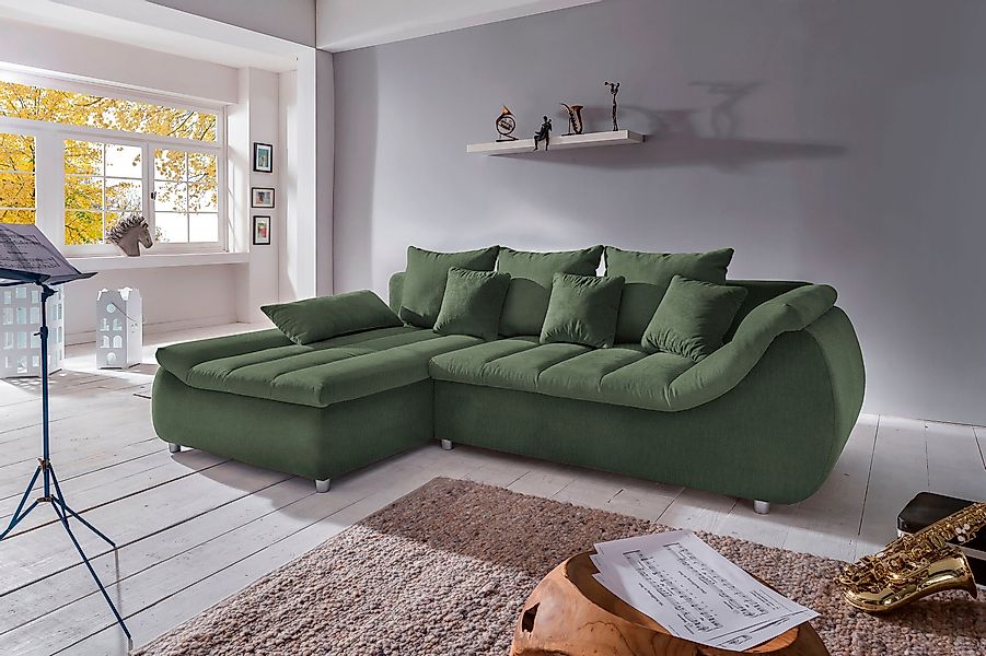 INOSIGN Ecksofa Imola elegant und bequem, günstig online kaufen