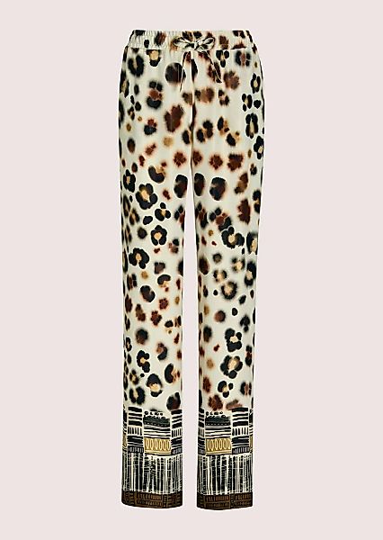 MADELEINE Chinos "Palazzohose Druckhose mit Animalprint" günstig online kaufen