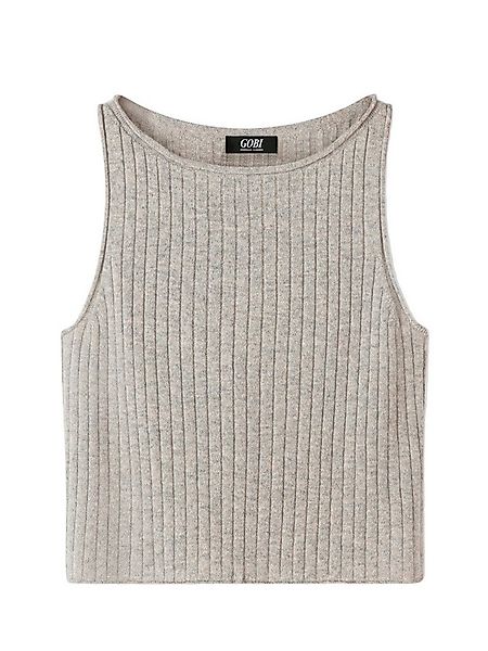 GOBI Cashmere Stricktop Kaschmir-Crop-Top günstig online kaufen