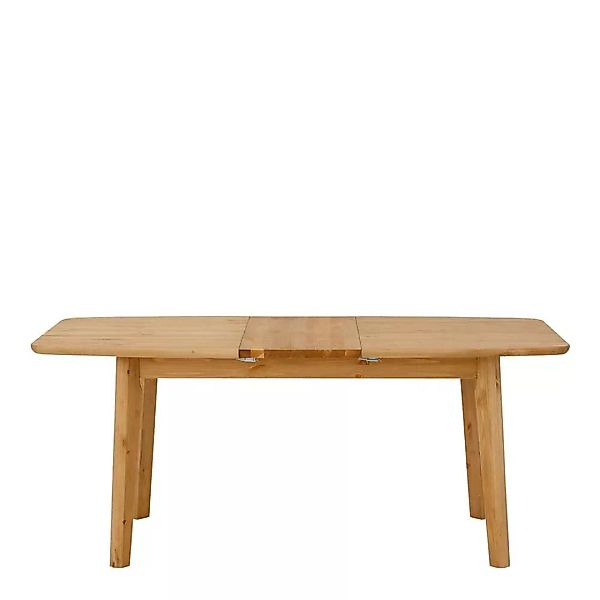 Ausziehbarer Holztisch aus Kiefer Massivholz Landhausstil günstig online kaufen