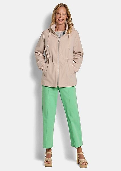 GOLDNER Jerseyblazer Freizeitjacke mit Kapuze Kapuzenjacke mit Stehkragen, günstig online kaufen