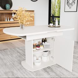 HAUSS SPOLE Esstisch 110/130x70x75cm, Ausziehbarer ovaler günstig online kaufen