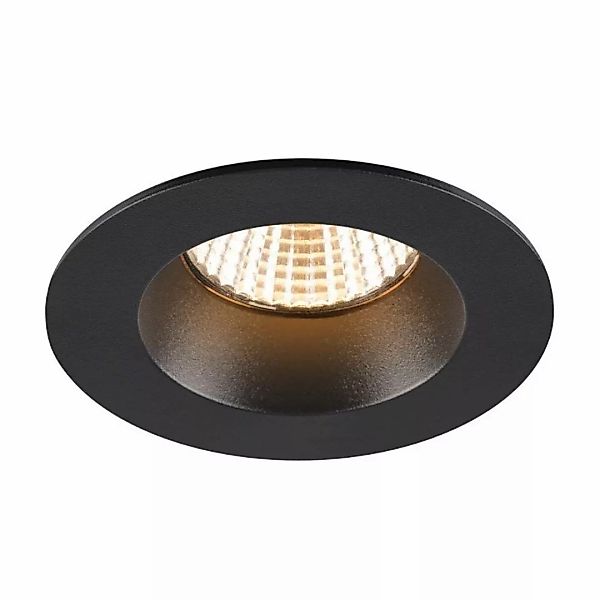 LED Deckeneinbauleuchte New Tria in Schwarz 8,3W 500lm IP65 300K günstig online kaufen