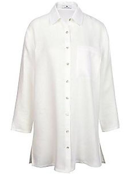 Long-Bluse aus 100% Leinen Peter Hahn weiss günstig online kaufen