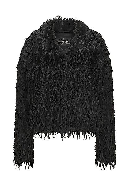 Milestone Fellimitatjacke MSWhitney kurze Jacke aus Kunstpelz im Federlook günstig online kaufen