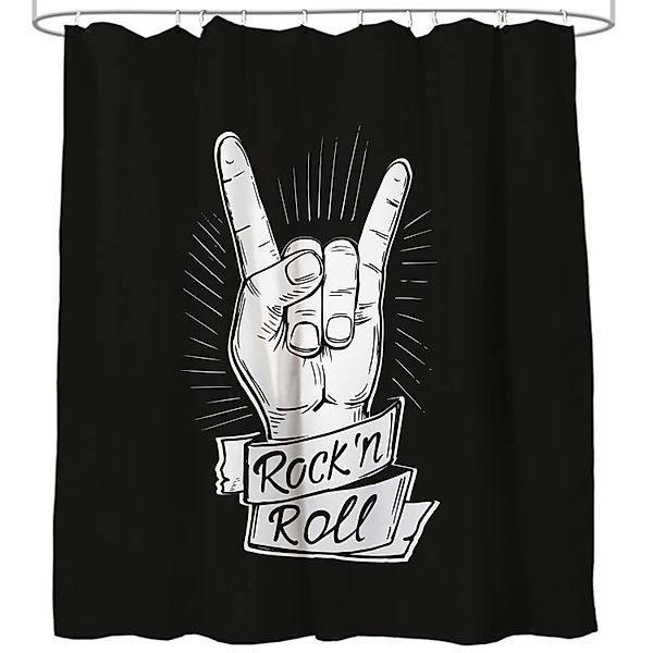 Sanilo Duschvorhang Rock ’n’ Roll 180 günstig online kaufen