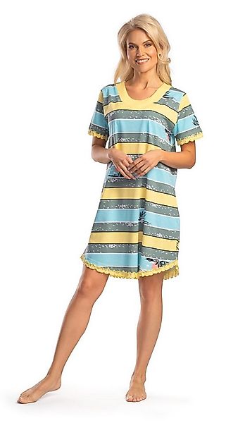 Consult-Tex Nachthemd Damen Nachthemd, Big Shirt Kurzarm DF662 bequem zu tr günstig online kaufen