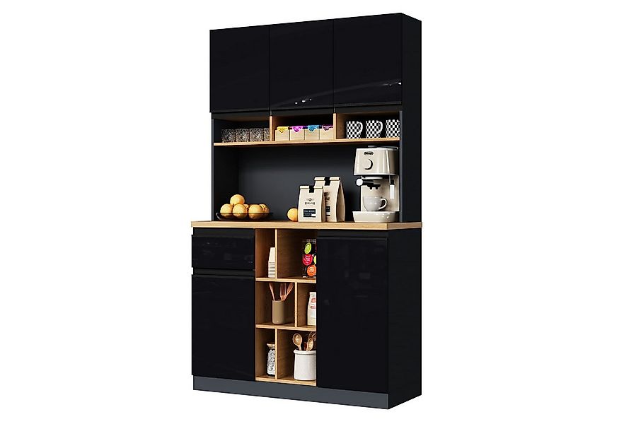 autolock Küchenbuffet Multifunktionales Küchenschrank Buffet Kippschutz, ve günstig online kaufen