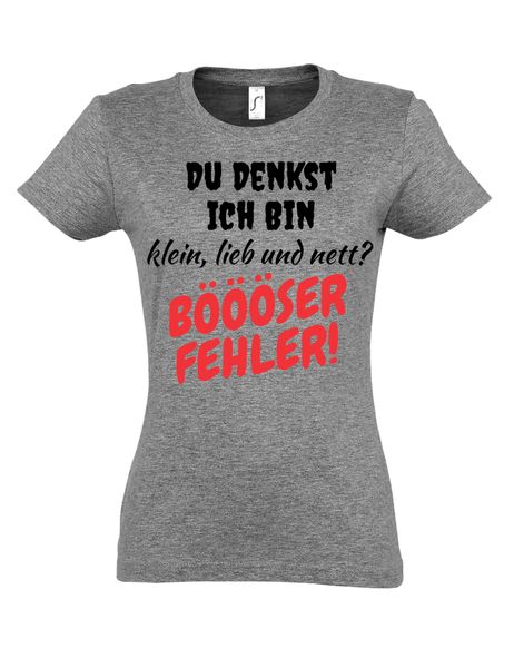 Youth Designz Print-Shirt "Böser Fehrler" Damen günstig online kaufen