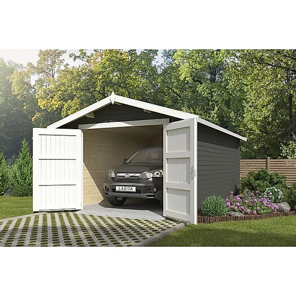 Lasita Garage Mauritius 34 Grau-Grün 330 cm x 510 cm günstig online kaufen