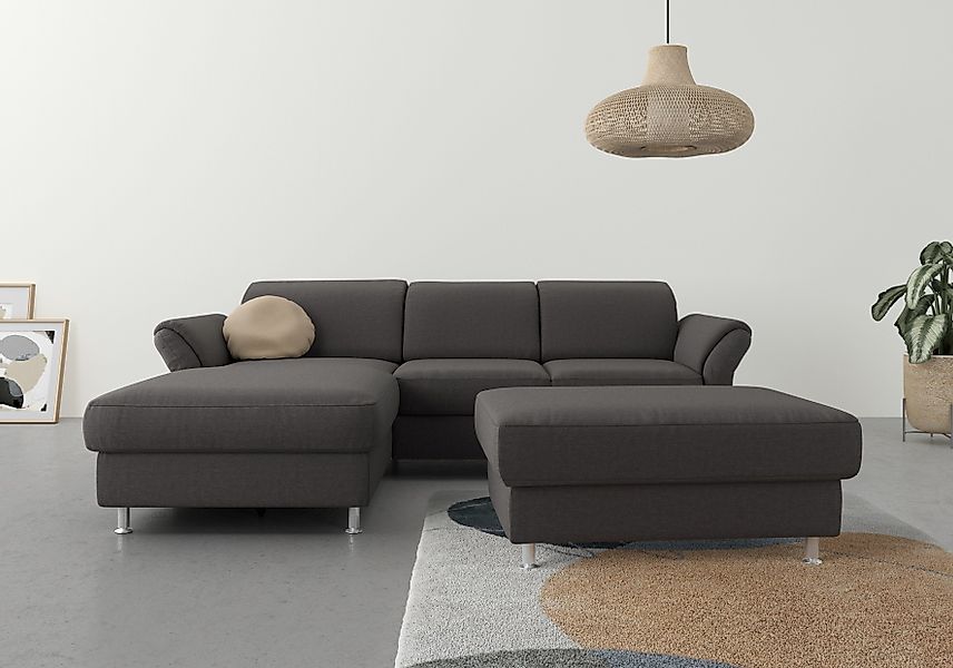 sit&more Ecksofa Apulia L-Form, wahlweise Bettfunktion, günstig online kaufen