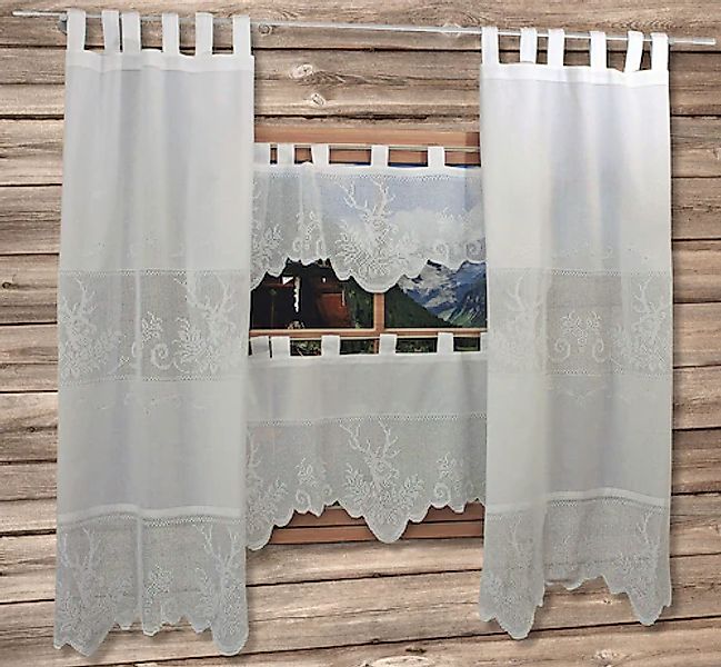 HOSSNER - ART OF HOME DECO Querbehang »Hirsch«, (1 St.) günstig online kaufen