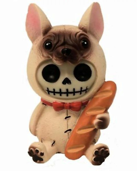 Kleine French Bulldog Furrybones Figur - Skelettfigur als Geschenkidee Deko günstig online kaufen