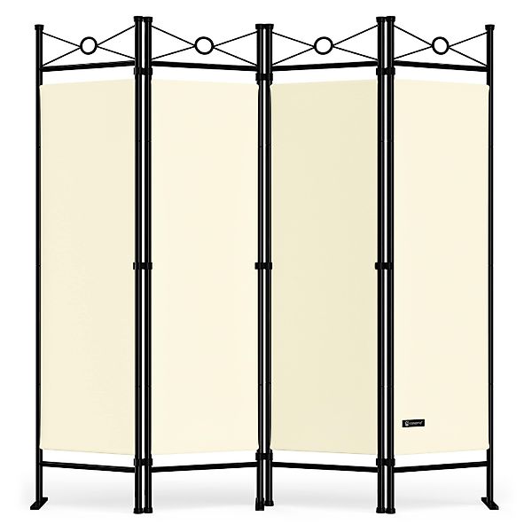 Casaria Paravent Lucca, 180x163cm Verstellbar Faltbar günstig online kaufen