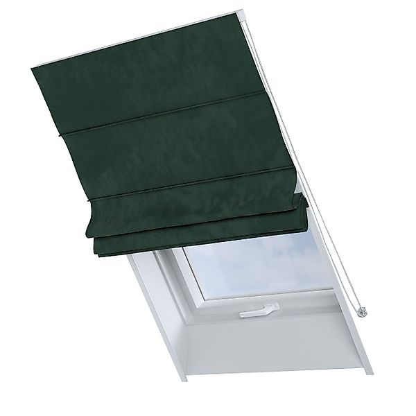 Dekoria Dachfenster-Raffrollo Rimini, dunkelgrün, 50 x 60 cm günstig online kaufen