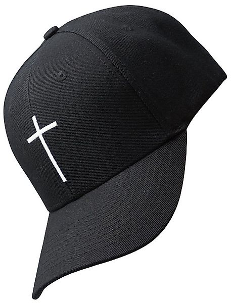 Bexxwell Baseball Cap mit Kreuz-Stickerei (optimale Passform, Unisex) günstig online kaufen