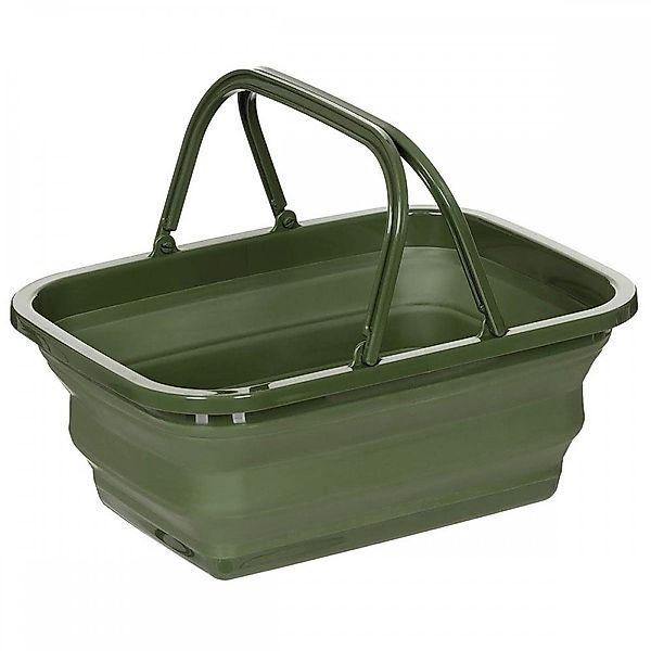 FoxOutdoor Einkaufskorb Faltkorb, oliv, 9 l, günstig online kaufen