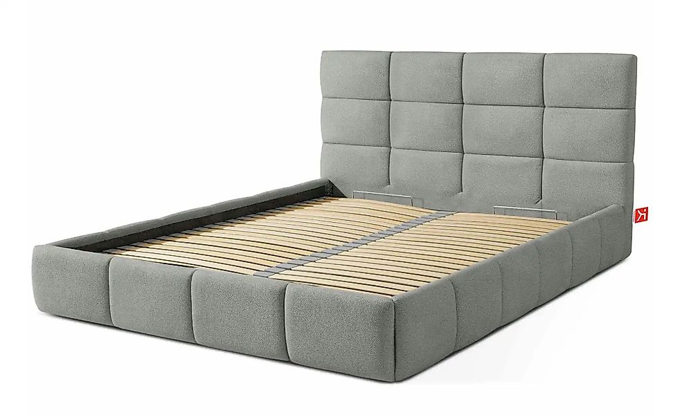 KONSIMO Polsterbett  Altos ¦ grau ¦ Maße (cm): B: 156 H: 115 Betten > Polst günstig online kaufen