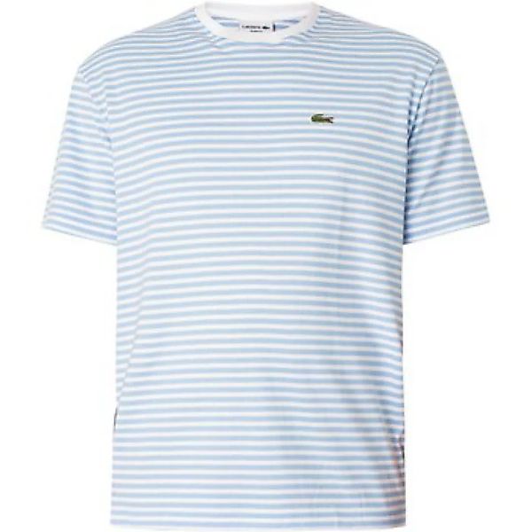 Lacoste  T-Shirt Gestreiftes T-Shirt mit klassischer Passform und Logo günstig online kaufen