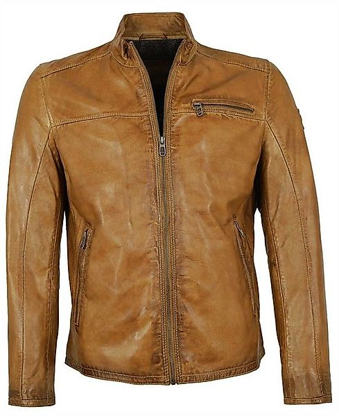 Milestone Lederjacke MS-Marco Milestone - Herren Lederjacke Lammnappa hell- günstig online kaufen