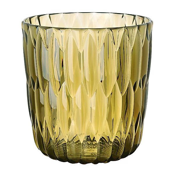 Kartell - Jelly Vase - grün/glänzend/Ø23.5cm/H 25cm günstig online kaufen