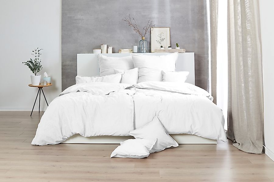 Primera Kissenbezüge »Kissenbezüge »Stone Washed«, Primera (2 Stück)«, (2 S günstig online kaufen