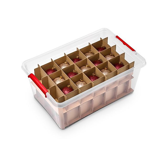 Kreher Aufbewahrungsbox X-Mas Box mit Einteilern und abschließbarem Deckel günstig online kaufen