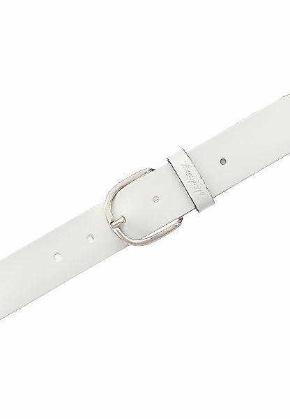 MUSTANG Ledergürtel Mit geprägtem MUSTANG-Logo auf der Schlaufe, 3,5 cm günstig online kaufen