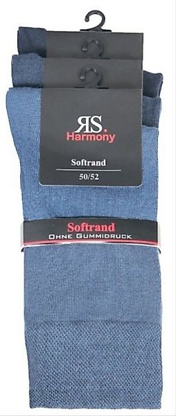 RS Harmony Businesssocken Baumwolle Herren Übergröße 47-54 jeans mit Softra günstig online kaufen