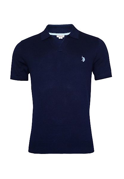 U.S. Polo Assn. T-Shirt Poloshirt Strick Shortsleeve (1-tlg., 1) günstig online kaufen