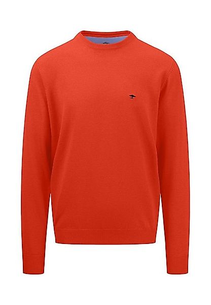 FYNCH-HATTON Strickpullover O-Neck, Superfine flame günstig online kaufen