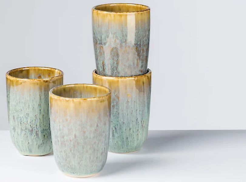 gipfelstück Becher »Flussufer«, (Set, 4 tlg.), außergewöhnlicher, visueller günstig online kaufen