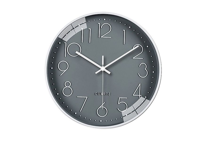 TWSOUL Wanduhr 30 cm leise Wanduhr, einfacher Stil, dekorative wanduhr (Prä günstig online kaufen