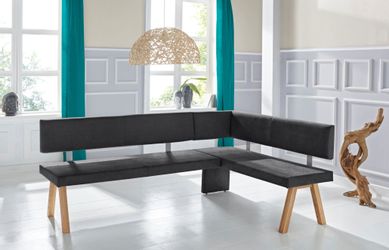 Home affaire Eckbank Rio, Massivholz in günstig online kaufen