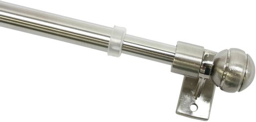 GARDINIA Scheibenstange "Caféhausstange Metall" Ø 10 mm 1 läufig-läufig aus günstig online kaufen