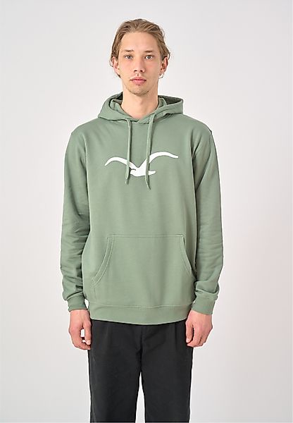 Cleptomanicx Kapuzensweatshirt Mowe mit Logo-Druck günstig online kaufen