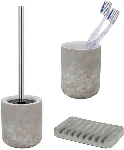 SCHÖNER WOHNEN-Kollektion Badaccessoire-Set ""Londa"" Zahnputzbecher, Seife günstig online kaufen