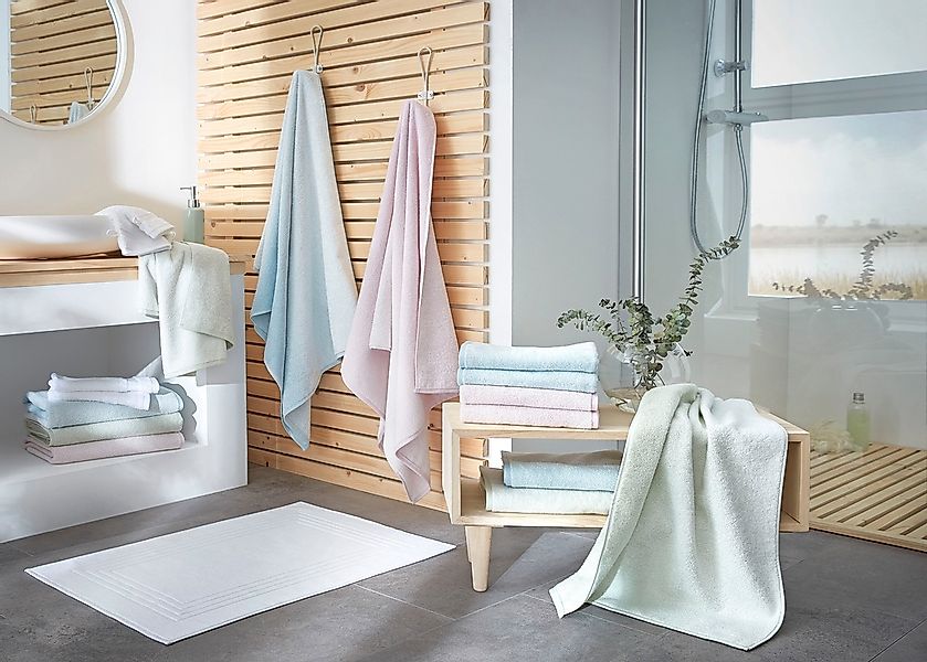 Dyckhoff Handtuch Set "Motion" Set 6 Stk. Walkfrottier Made in Germany; 4 H günstig online kaufen