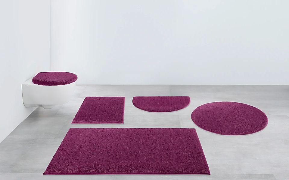 my home Badematte »Vanessa, Badvorleger, Badezimmer Teppich«, rutschhemmend günstig online kaufen