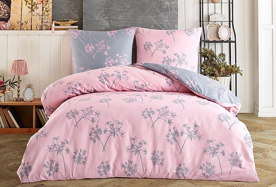 Buymax Bettwäsche Idil, Renforce: 100% Baumwolle, 4 teilig, 135x200 cm mit günstig online kaufen