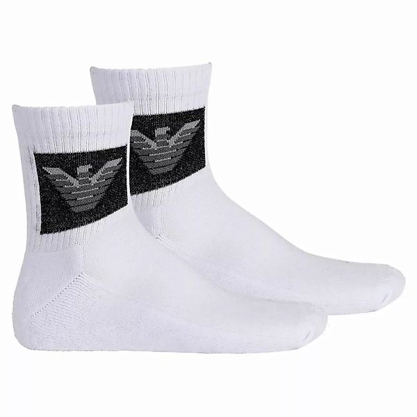 EMPORIO ARMANI Herren Sneaker-Socken, 2er Pack - Sporty, In-Shoe Socks, One günstig online kaufen