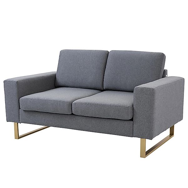 HOMCOM 2-Sitzer-Sofa Polstersofa mit Kissen Armlehne 145 x 82 x 78 cm günstig online kaufen